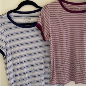 Striped stretchy Tshirts